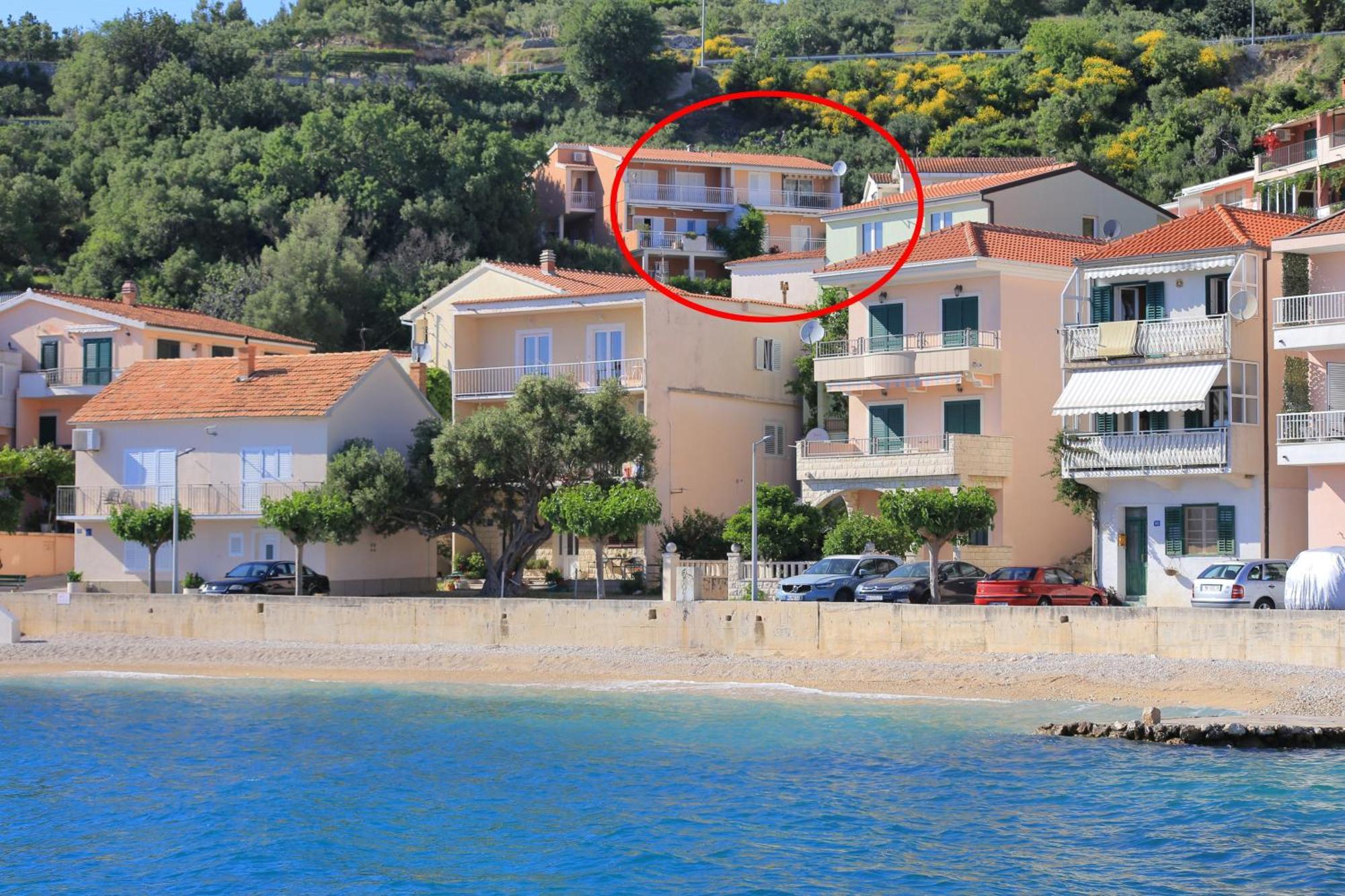 Apartments By The Sea Podgora, Makarska - 2594 Eksteriør billede